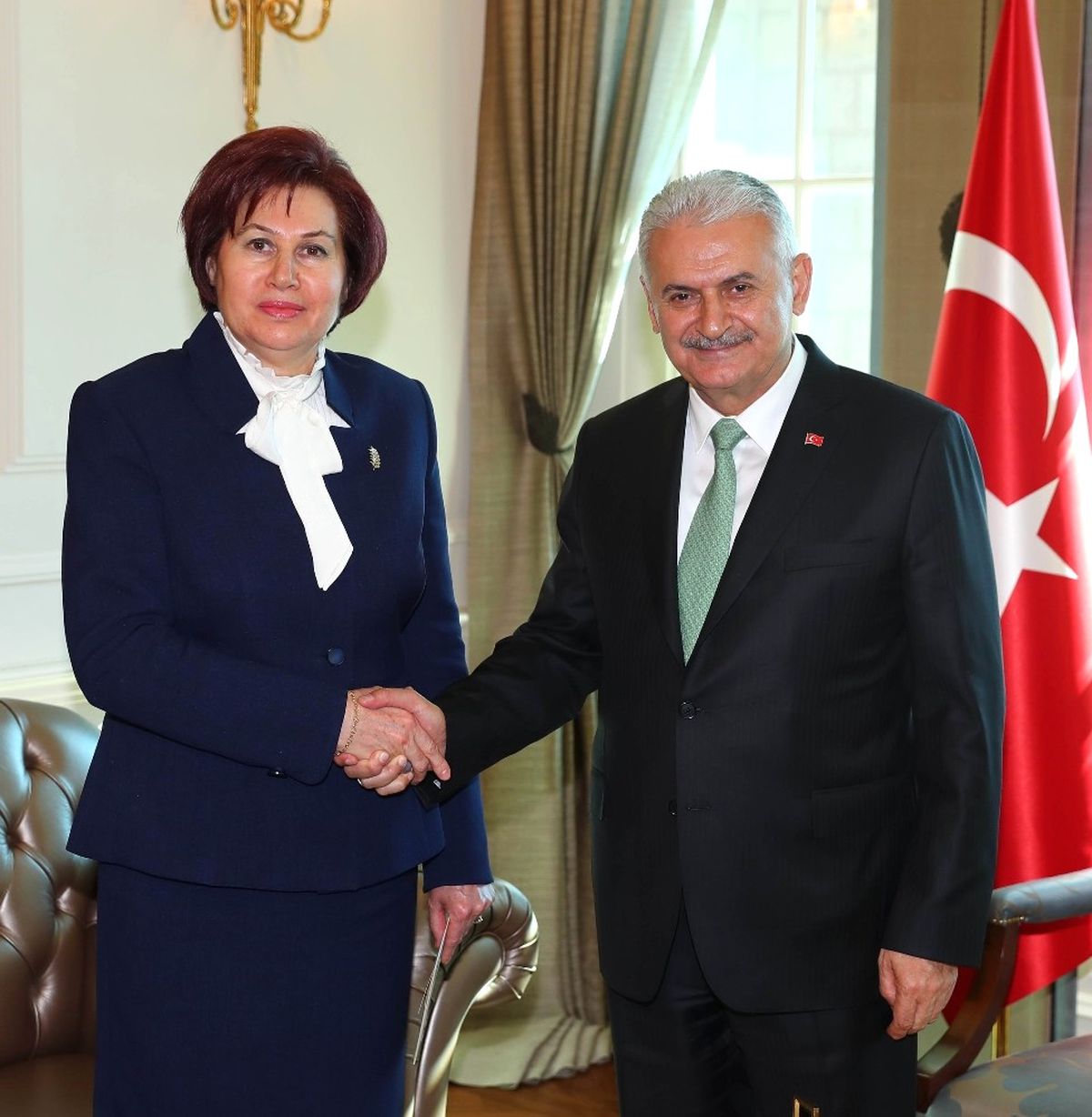 Başbakan Yıldırım, Danıştay Başkanı Güngör\'ü Kabul Etti