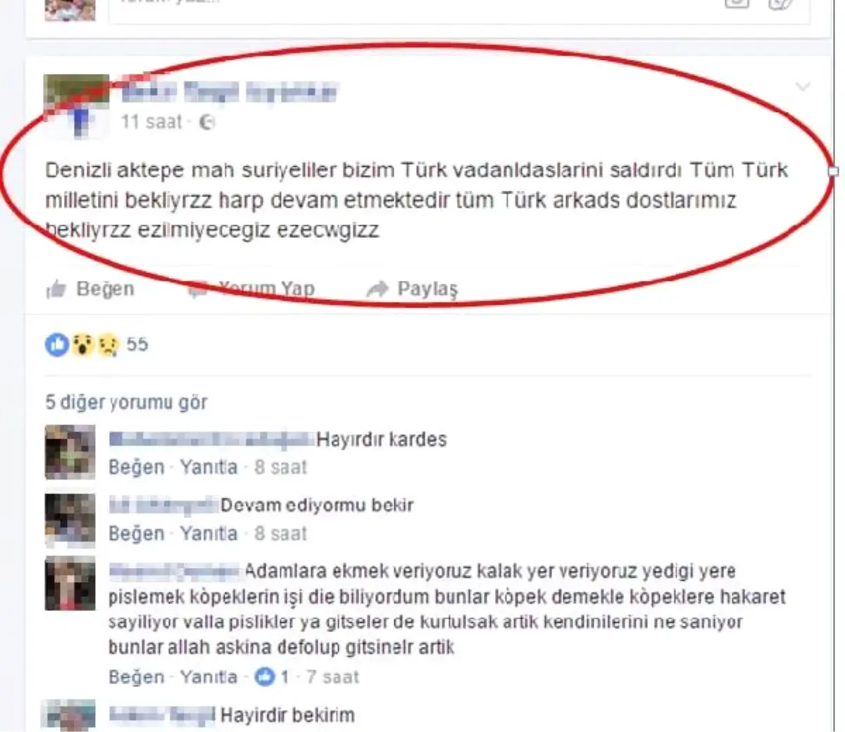 Facebook\'taki Paylaşımı Nedeniyle Tutuklandı