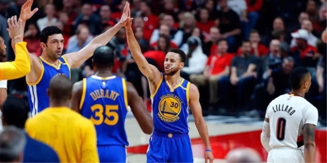 Golden State Seriyi 4-0\'la Geçti