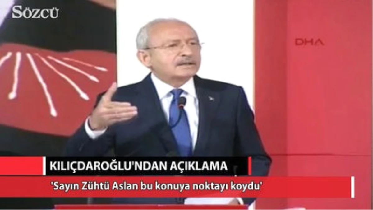 Kemal Kılıçdaroğlu\'ndan Flaş Açıklama