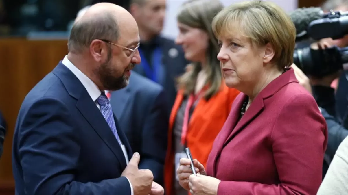 Merkel ve Schulz\'un Tv Düellosu 3 Eylül\'de