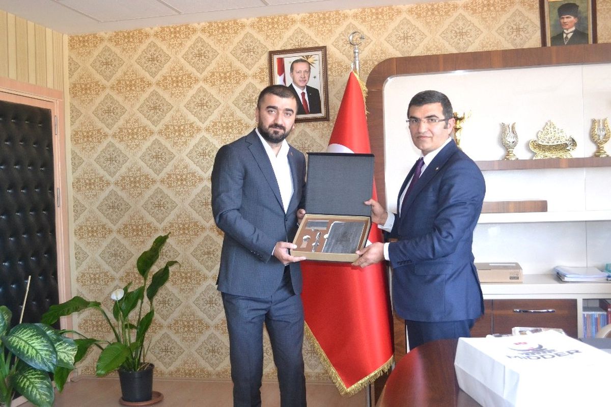 Midder\'den Asp İl Müdürlüğüne Ziyaret