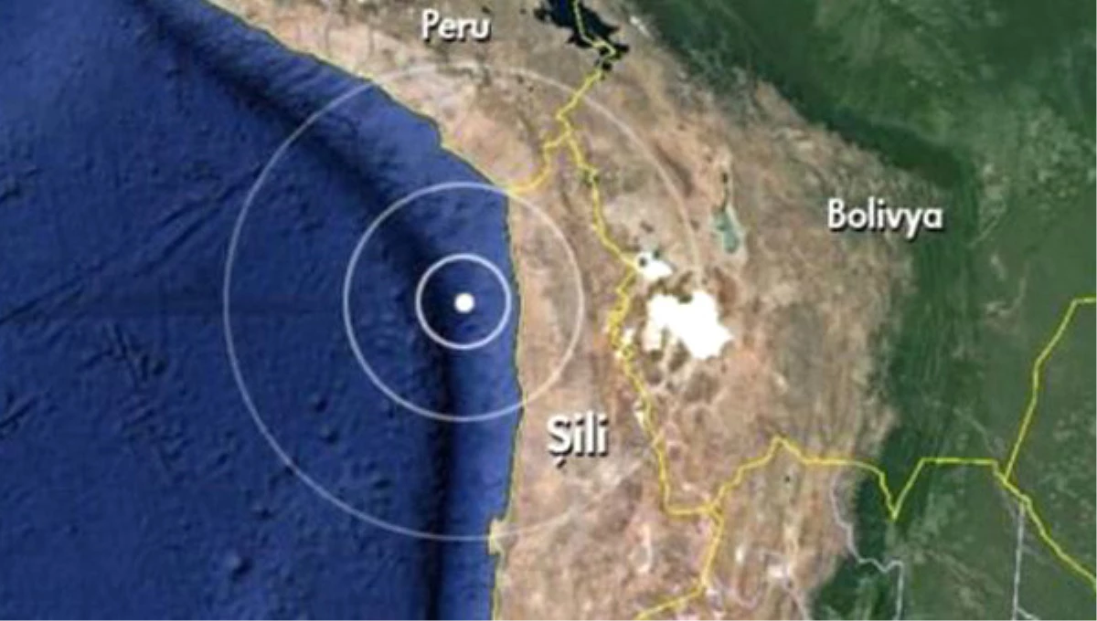 Şili\'de 6,9 Büyüklüğünde Deprem