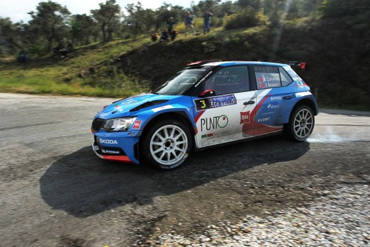 Skoda Fabia R5, Ege Rallisi\'nde Zirvede