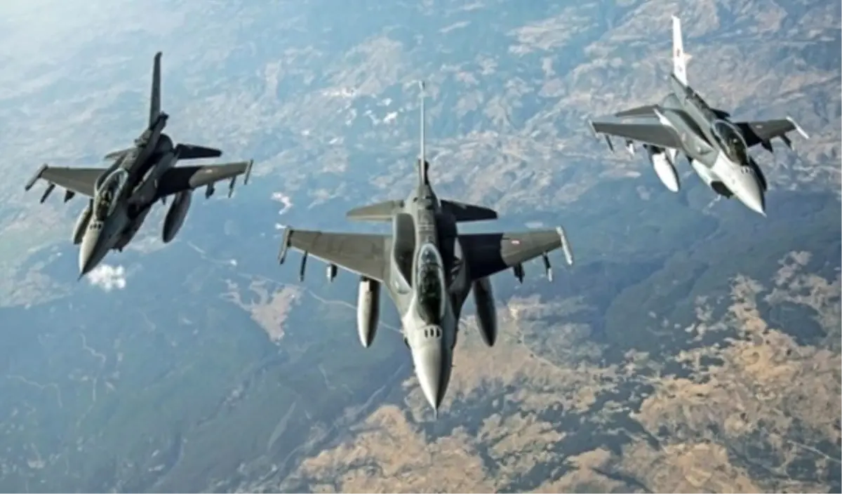 TSK\'dan Sincar ve Karaçok Dağlarına Hava Harekatı