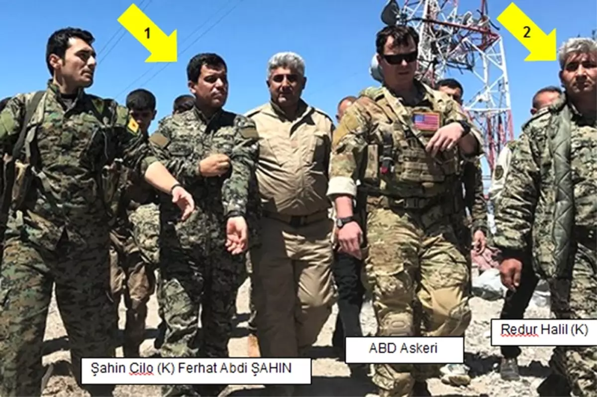 ABD Askerleri Vurulan Ypg Hedeflerini Ziyaret Etti