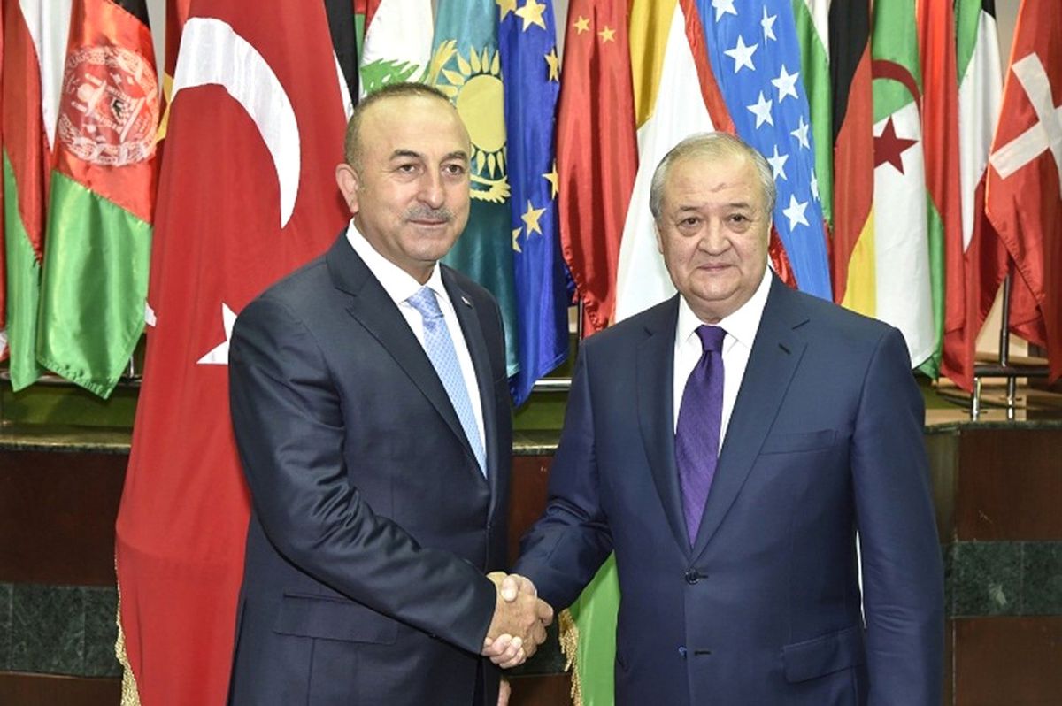 Bakan Çavuşoğlu Özbek Mevkidaşıyla Görüştü