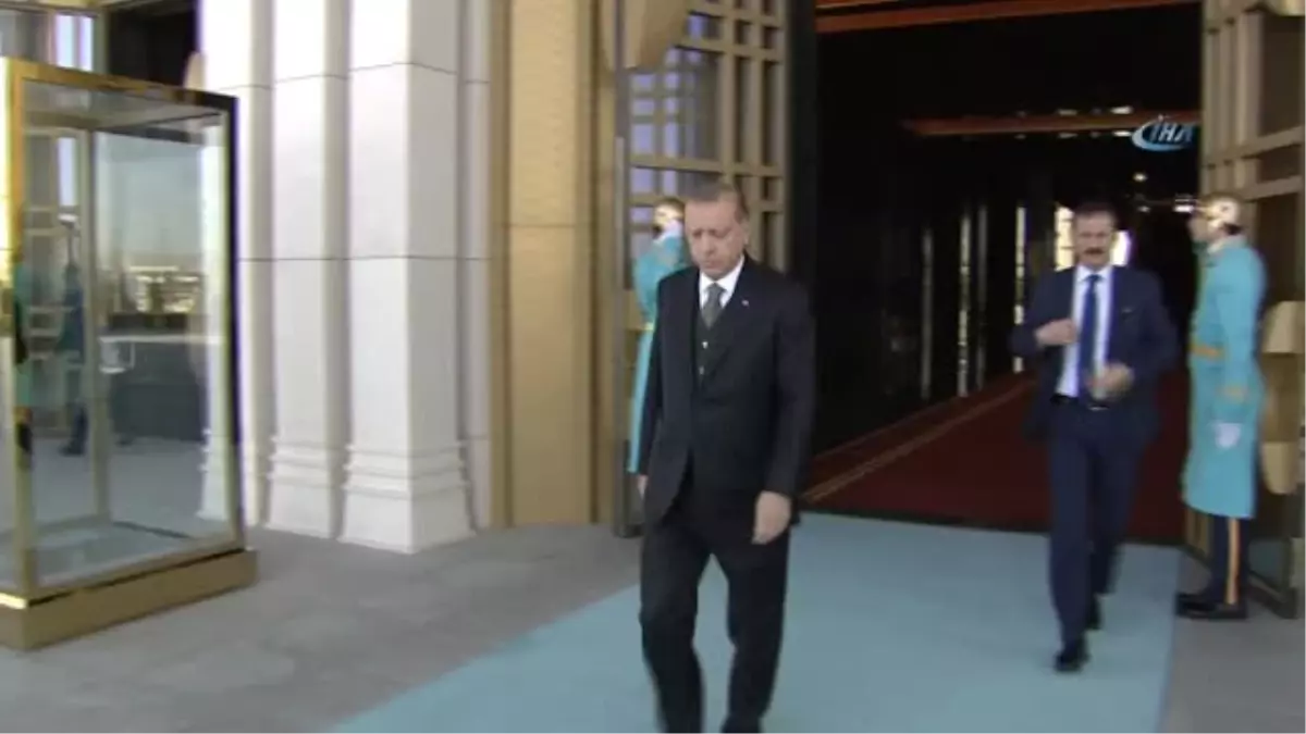 Cumhurbaşkanı Erdoğan, Somali Cumhurbaşkanını Resmi Tören ile Karşıladı