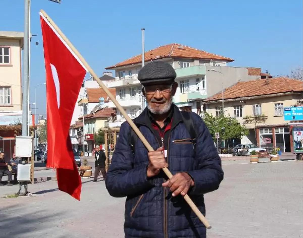 Cumhurbaşkanına Destek İçin Yürüyüş Başlattı