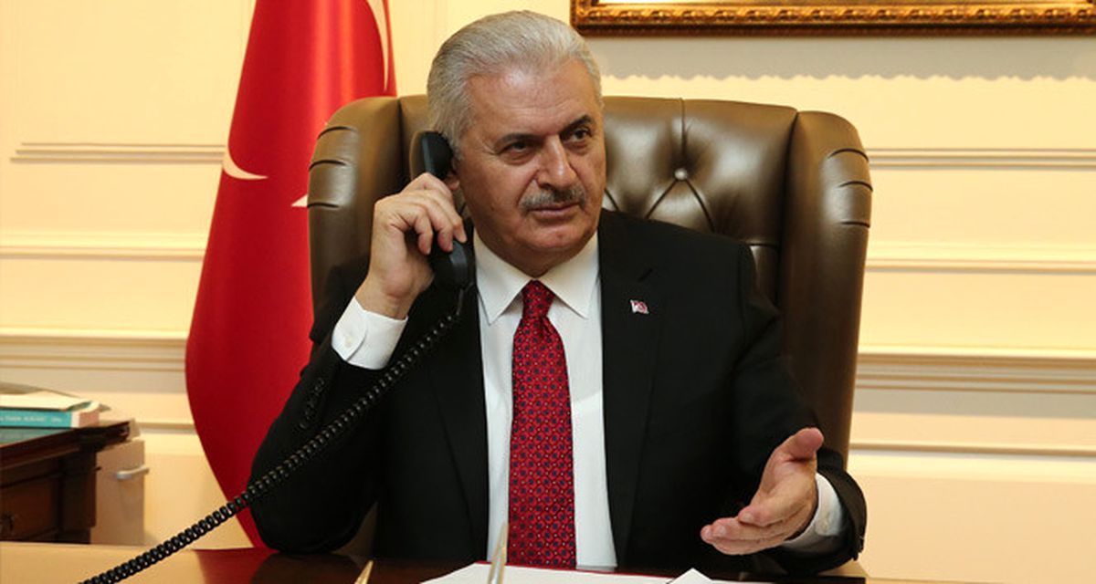 Dha Ankara - Başbakan Yıldırım\'dan Barzani\'ye Başsağlığı Telefonu