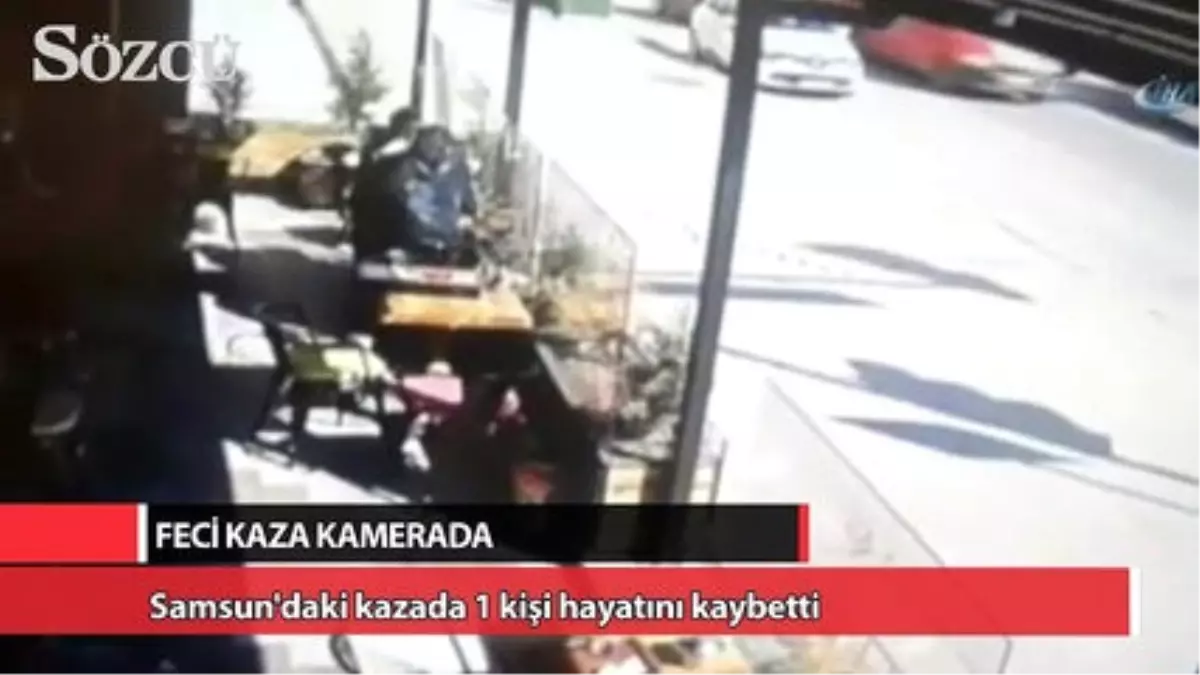 Kaza Dehşeti Kamerada