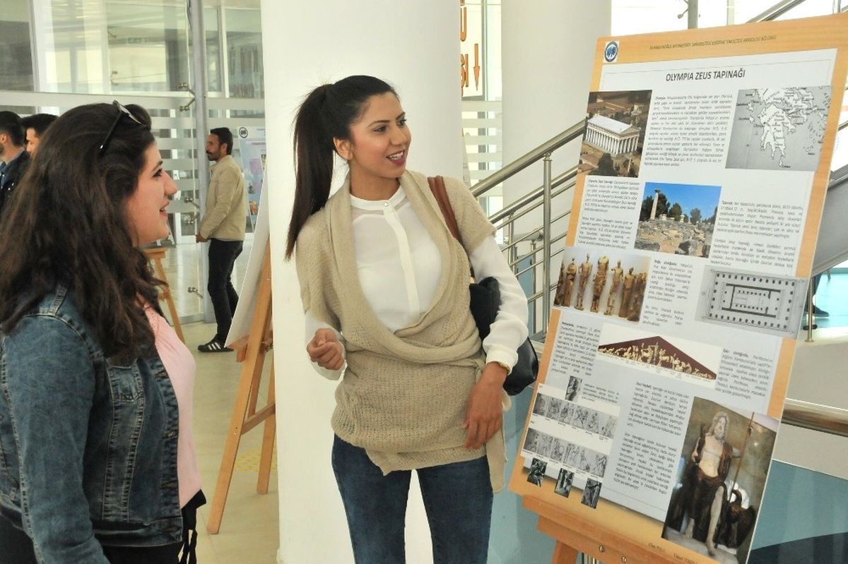 Kmü\'de Arkeoloji Bölümü Öğrencilerinden Poster Sergisi