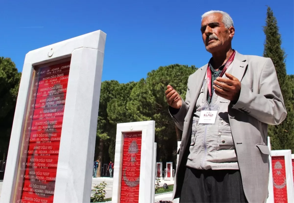 Şehit Fethi Sekin\'in Babası Çanakkale Şehitliklerini Gezdi