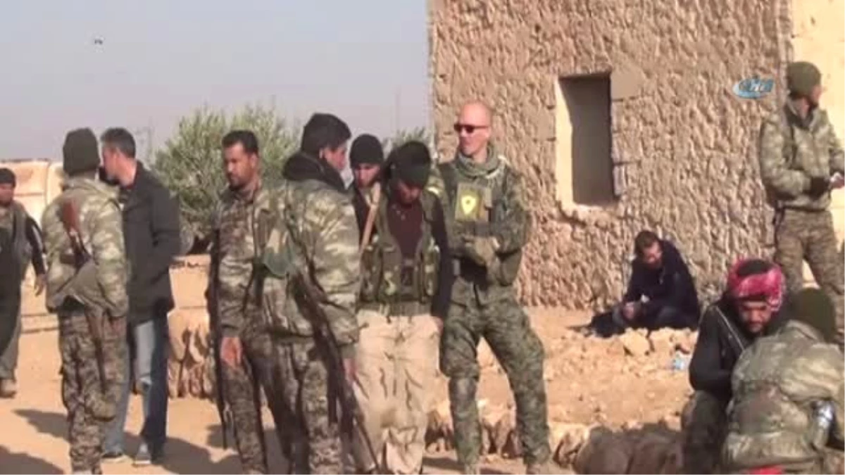 TSK\'nın Vurduğu Suriye\'nin Kuzeyindeki Ypg Hedeflerini Amerikan Askerleri Ziyaret Etti