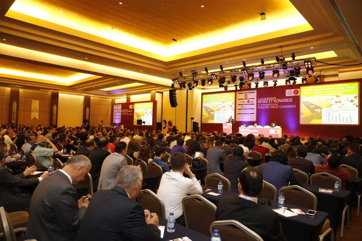 4.Uluslararası Beyaz Et Kongresi Antalya\'da Başladı