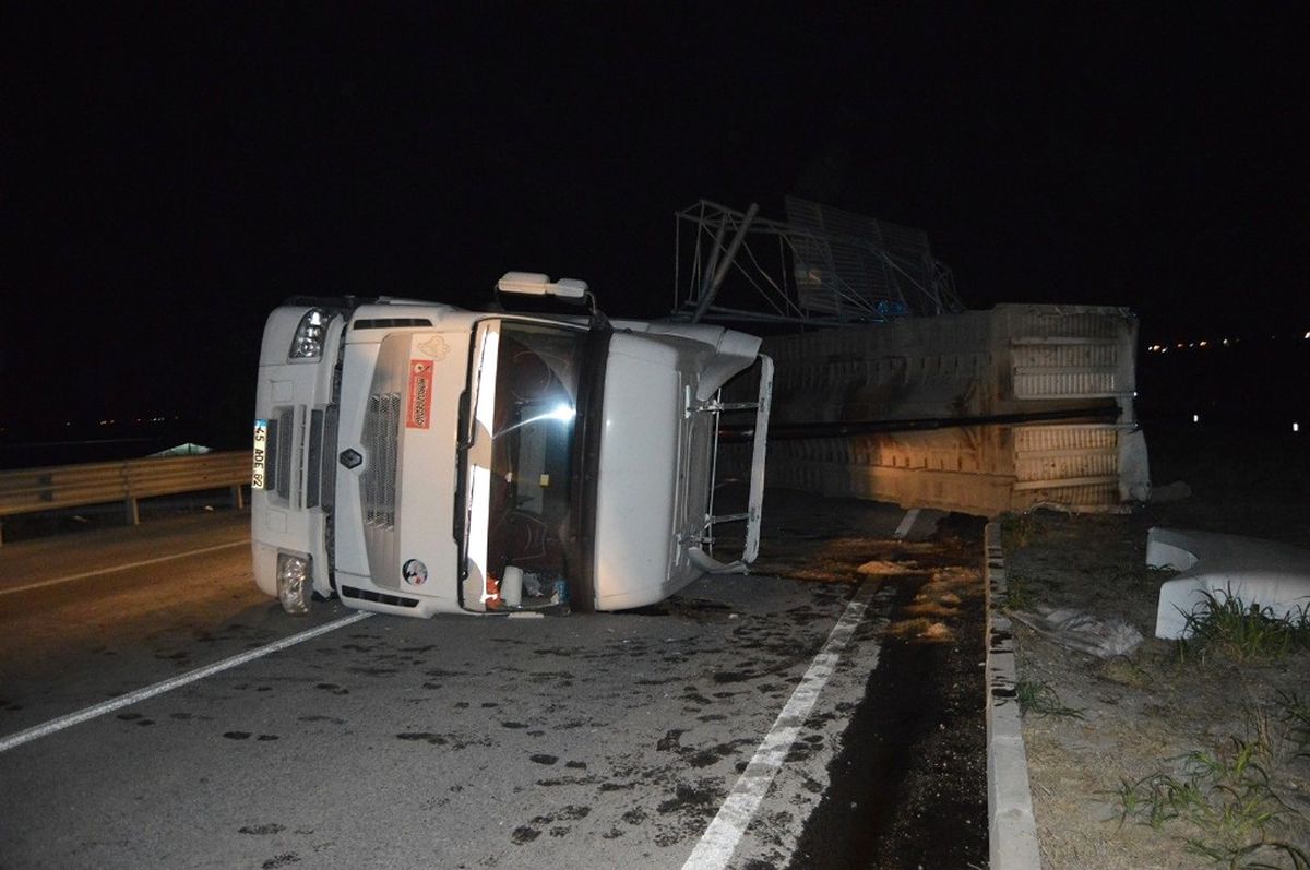 Açık Unutulan Damper Kazaya Neden Oldu