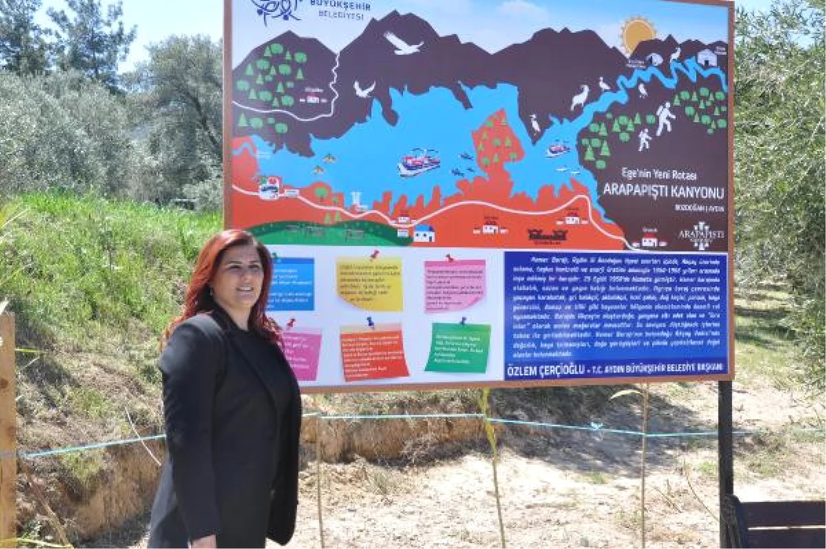 Aydın\'da Arapapıştı Kanyonu Turizme Açılıyor