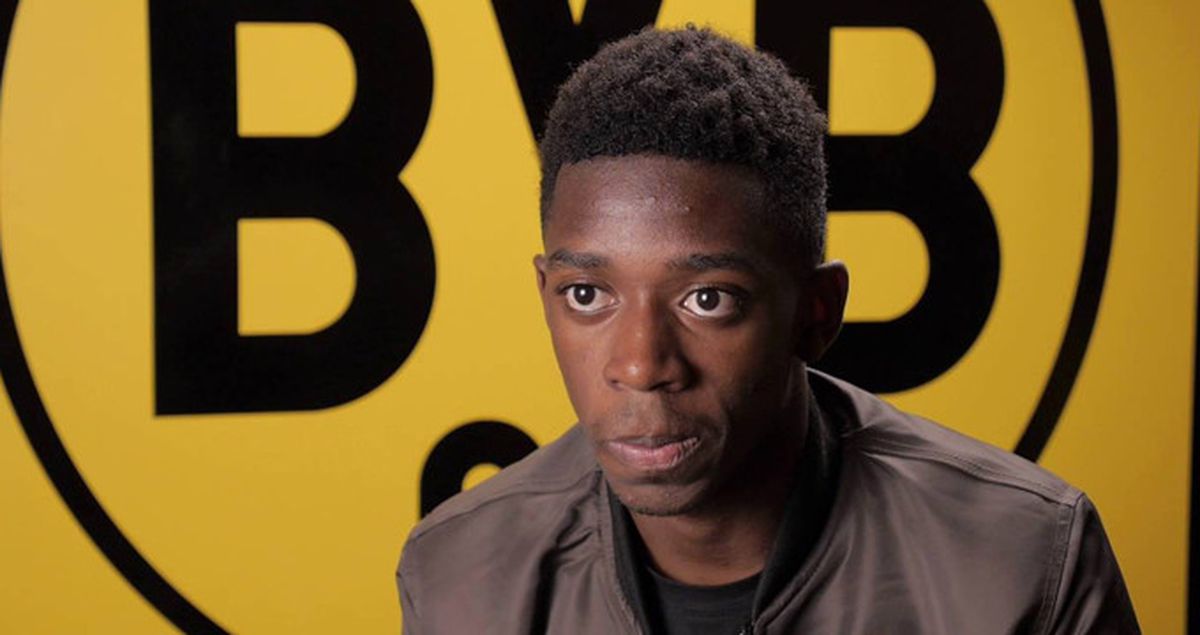 B. Dortmund'lu Dembele, Muhabire Verdiği Cevapla Kendine Güldürdü