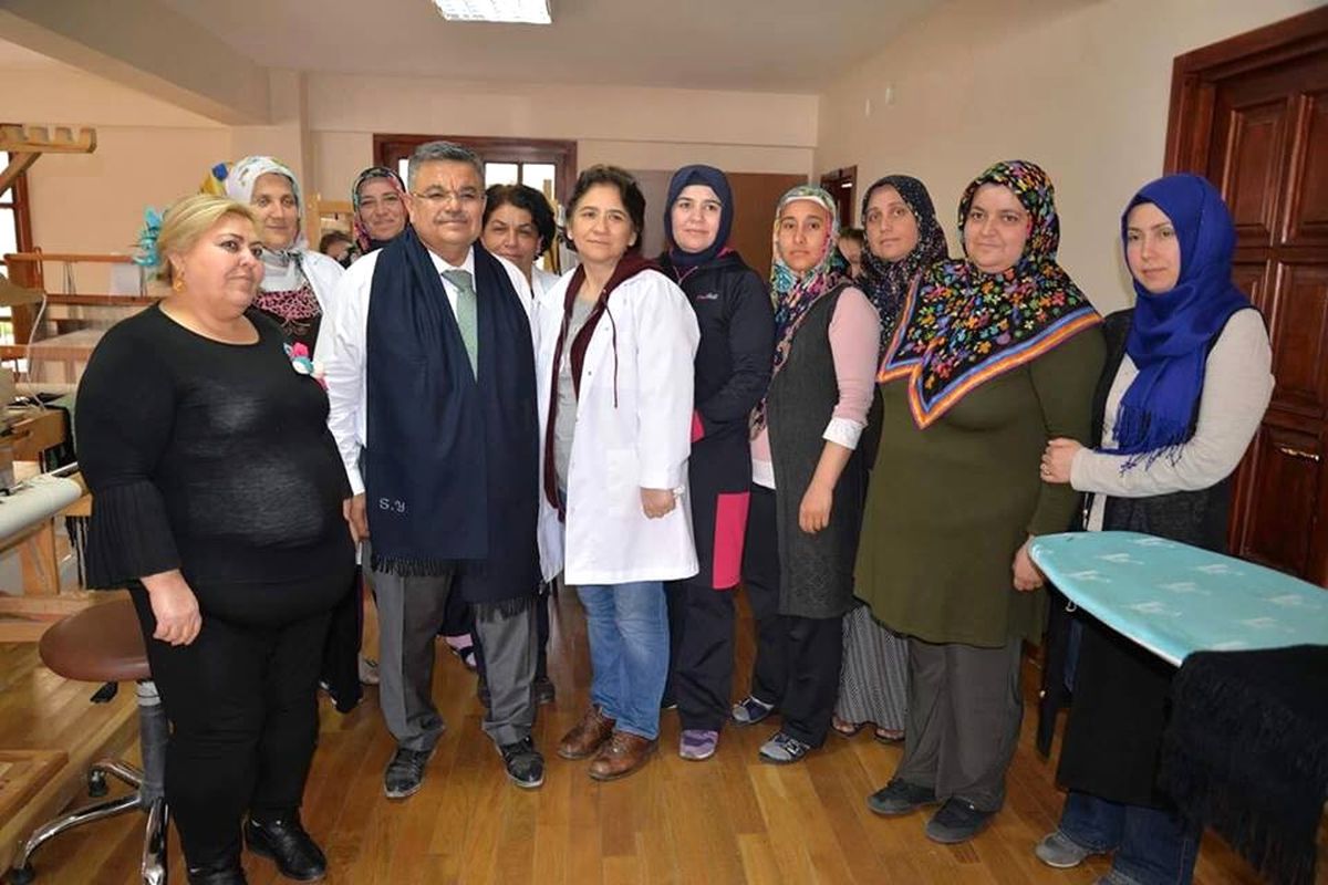 Başkan Yağcı, Bilecik Osmanlı El Sanatları Merkezi\'ni Ziyaret Etti