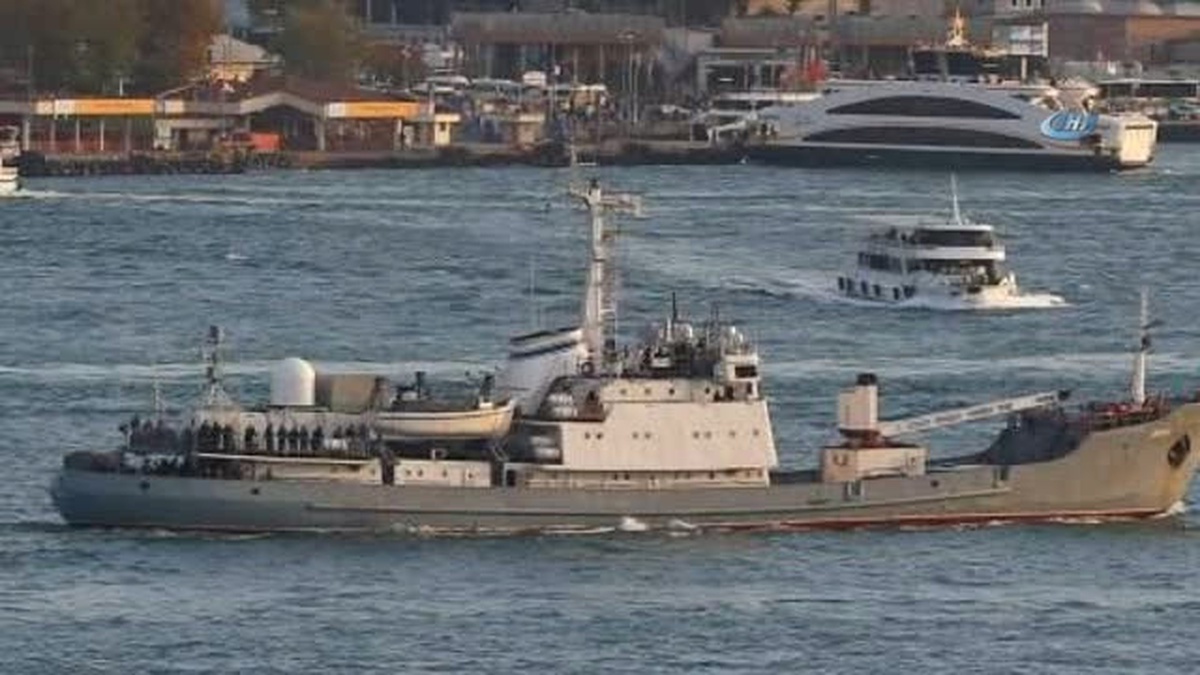 Batan Rus Savaş Gemisi Liman\'ın Fotoğrafları Ortaya Çıktı.