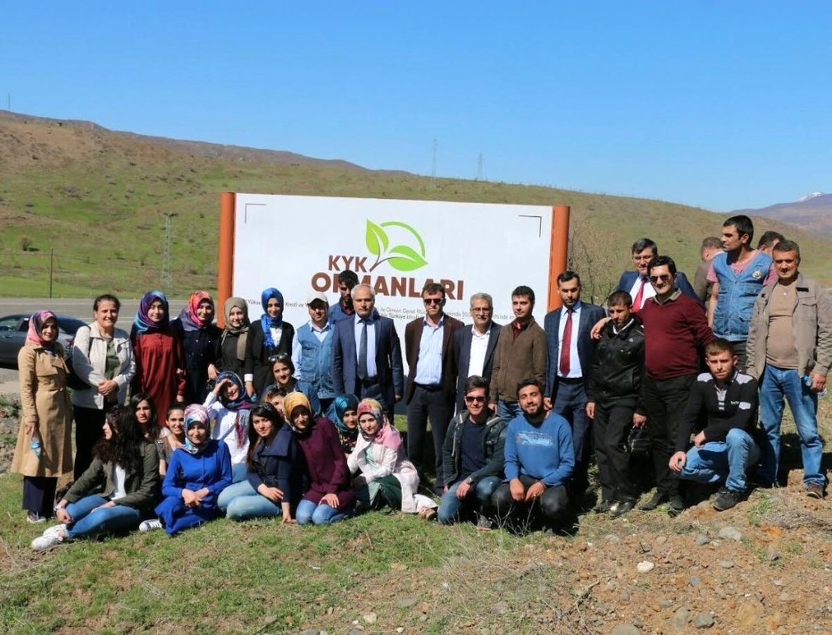 Bingöl\'de Kyk Ormanı Oluşturuldu