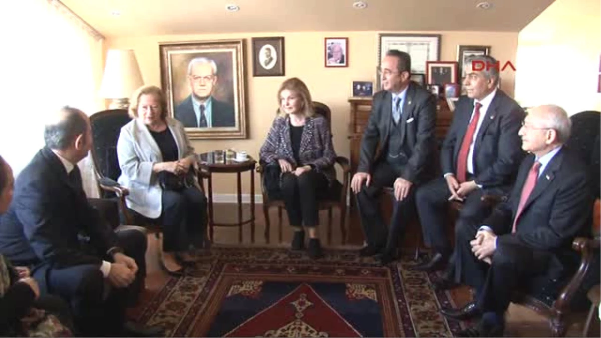 CHP Genel Başkanı Kemal Kılıçdaroğlu\'ndan Teziç Ailesine Taziye Ziyareti