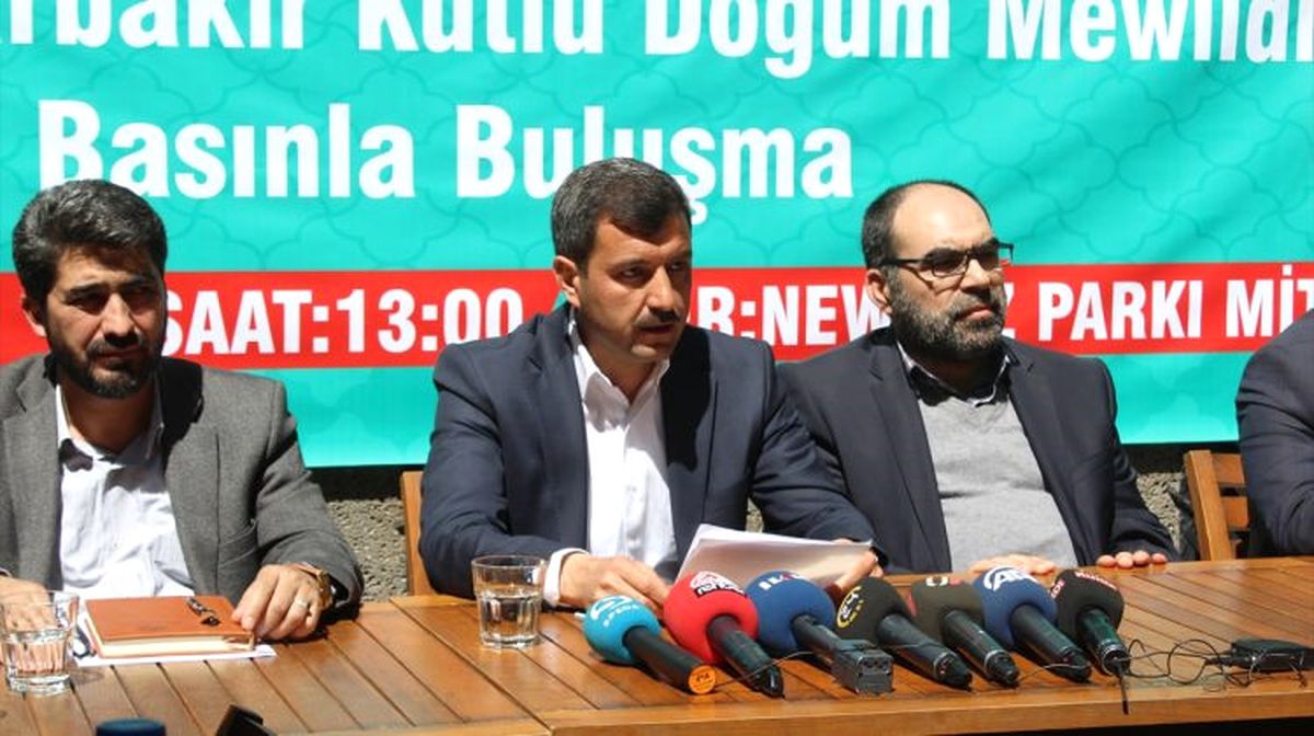 Diyarbakır\'da Düzenlenecek Kutlu Doğum Etkinliği