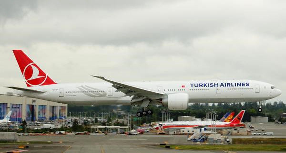 İran THY\'nin Boeing 777\'sini Alamadı