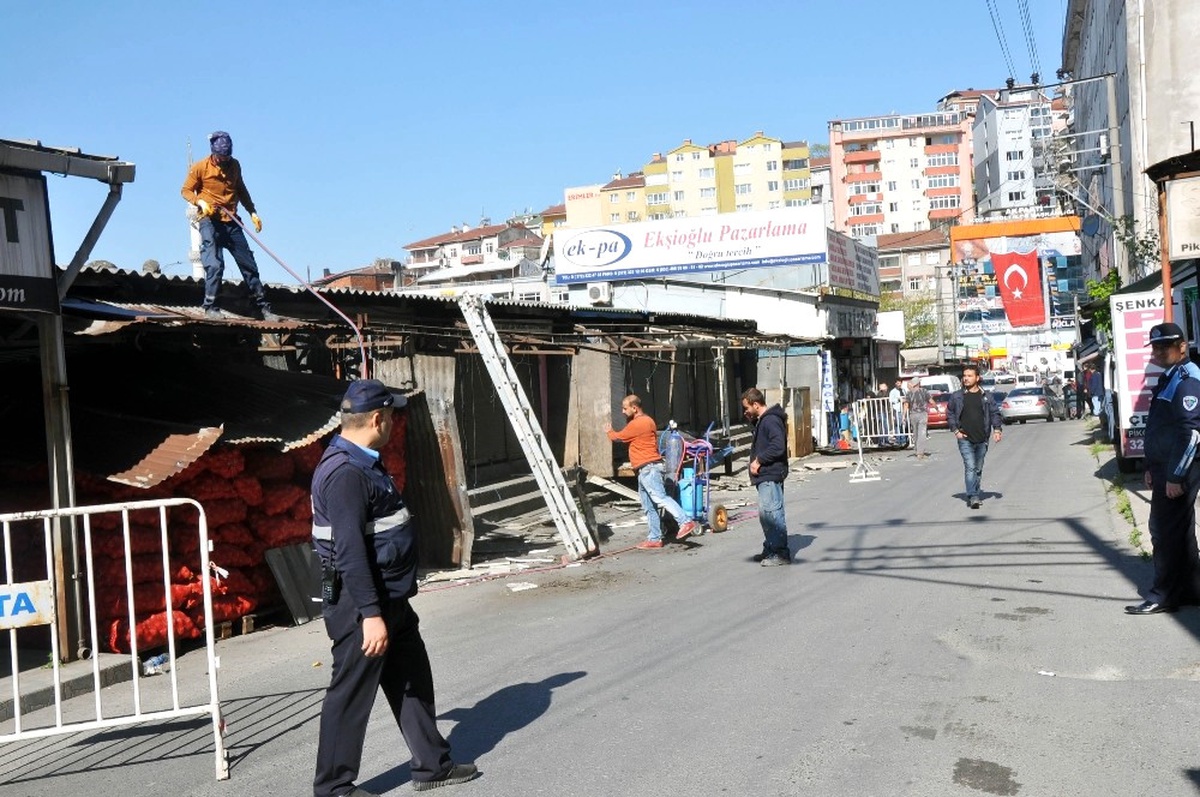 Kdz. Ereğli Pazaryerinde Rehabilitasyon Çalışmaları Başladı