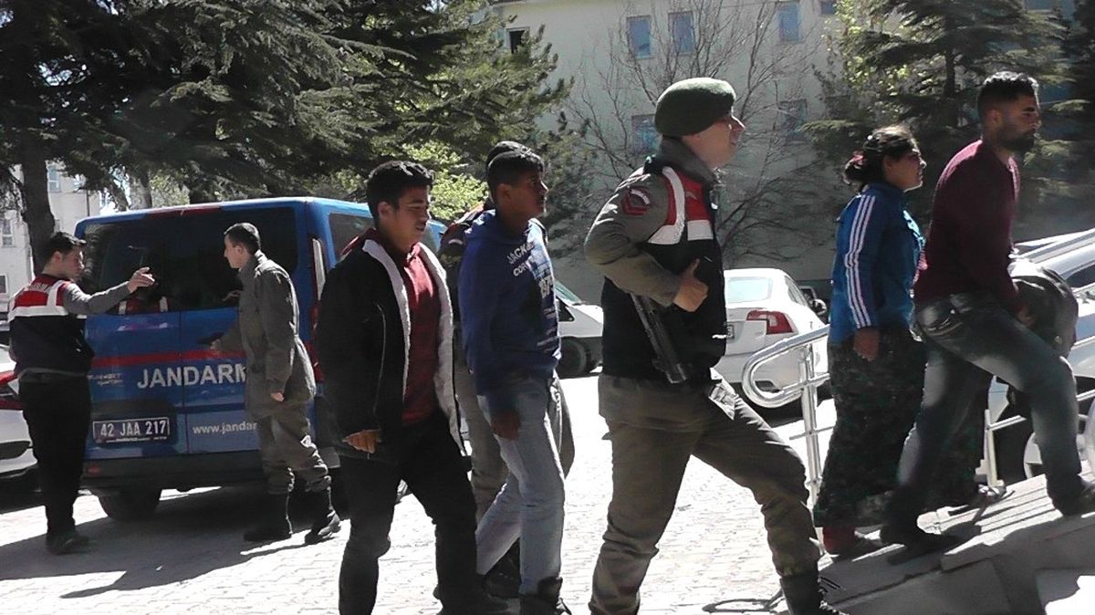Kulu\'da Rögar Kapağı Hırsızlarına Suçüstü