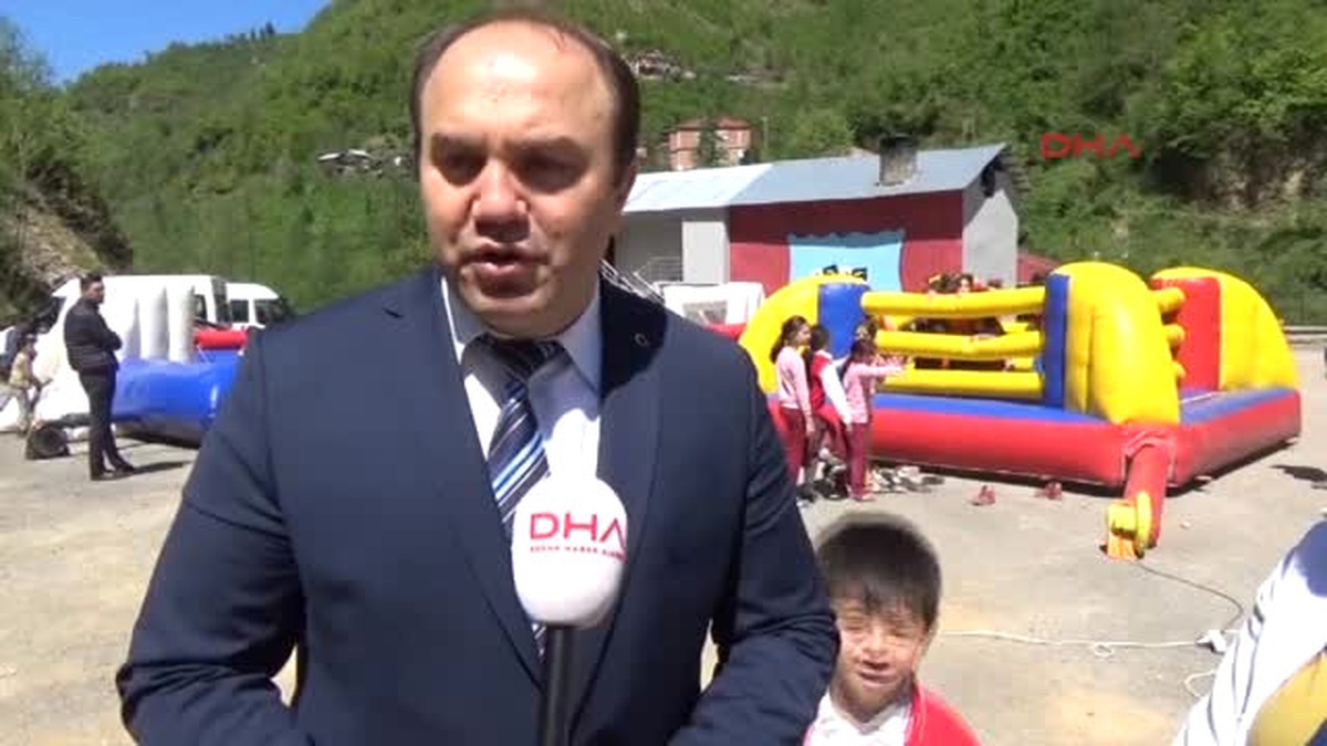 Spor Park Projesi" Çocukların Yüzünü Güldürüyor