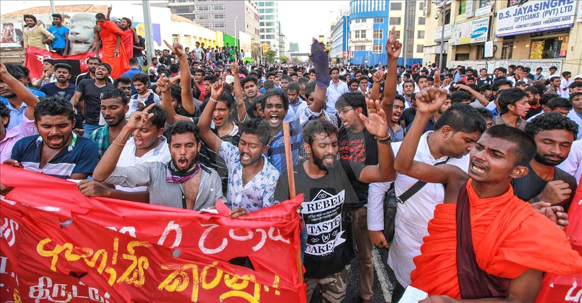 Sri Lanka\'da İç Savaşta Kaybolanlar İçin Gösteri Düzenlendi