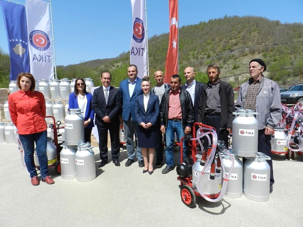 Tika\'dan Kosova Süt Üreticilerine Destek