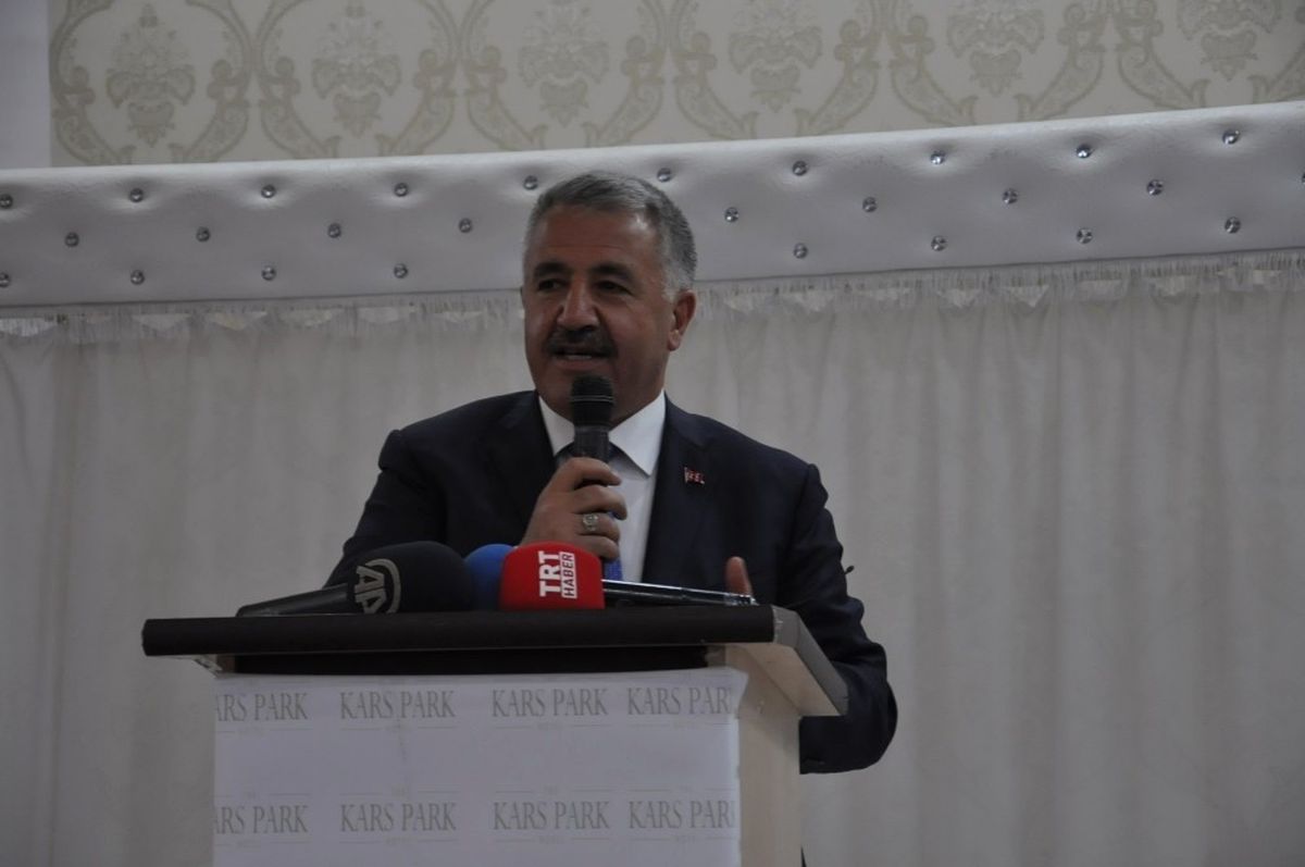 Ulaştırma, Denizcilik ve Haberleşme Bakanı Arslan Açıklaması
