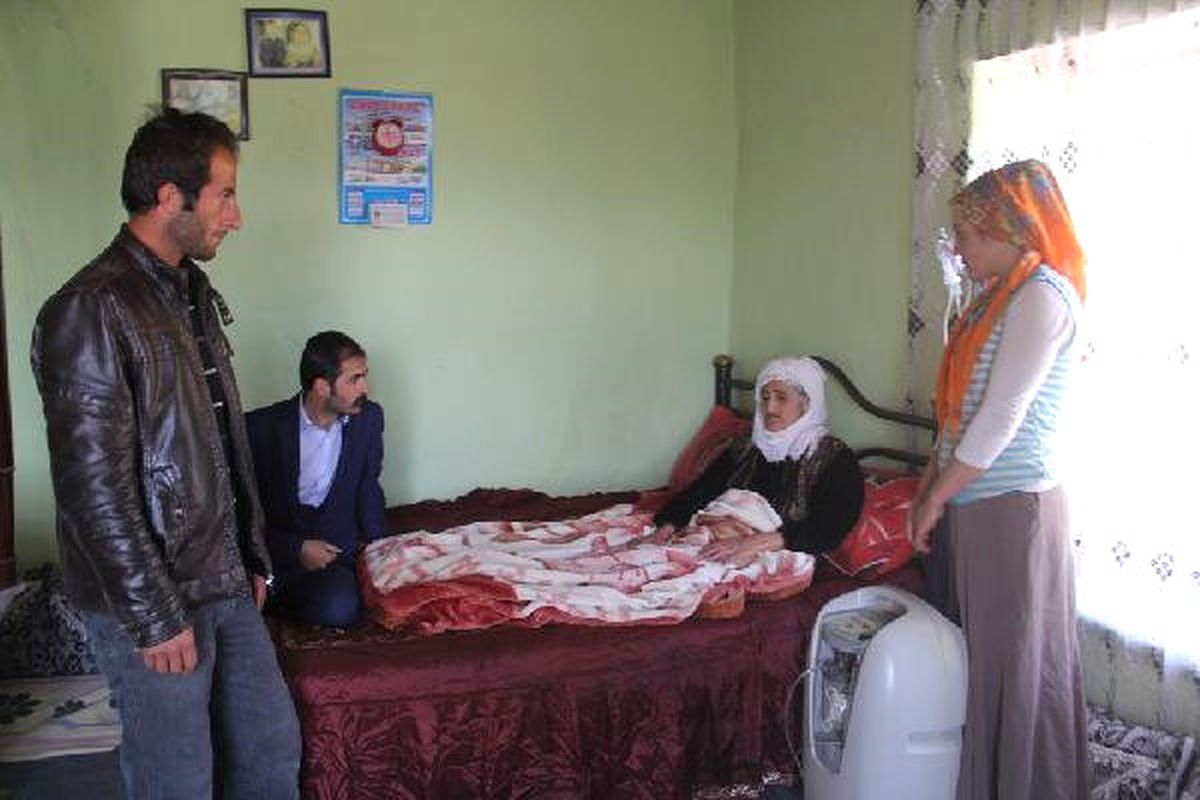 Van\'da Koah Hastası İçin Yol Yaptılar