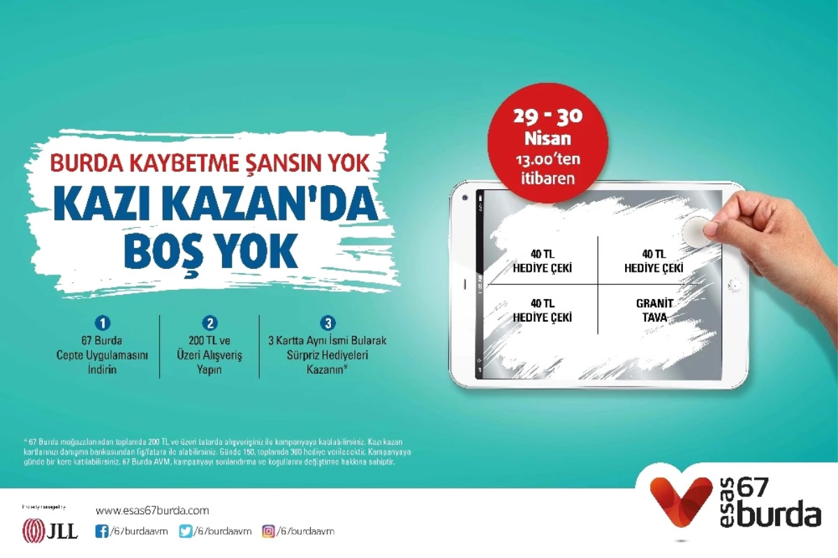 67 Burda\'dan Kazı Kazan Etkinliği