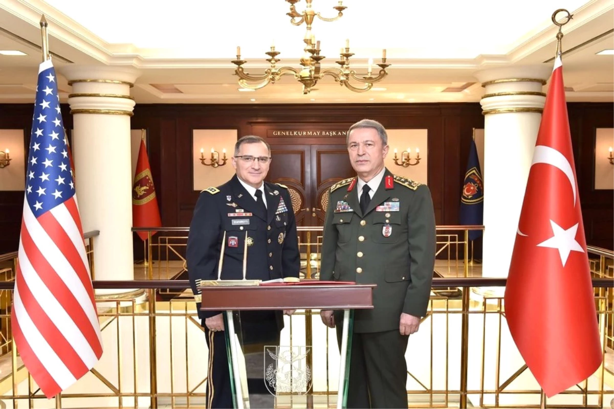ABD Avrupa Kuvvetleri Komutanı Orgeneral Scaparrottı Ankara\'da