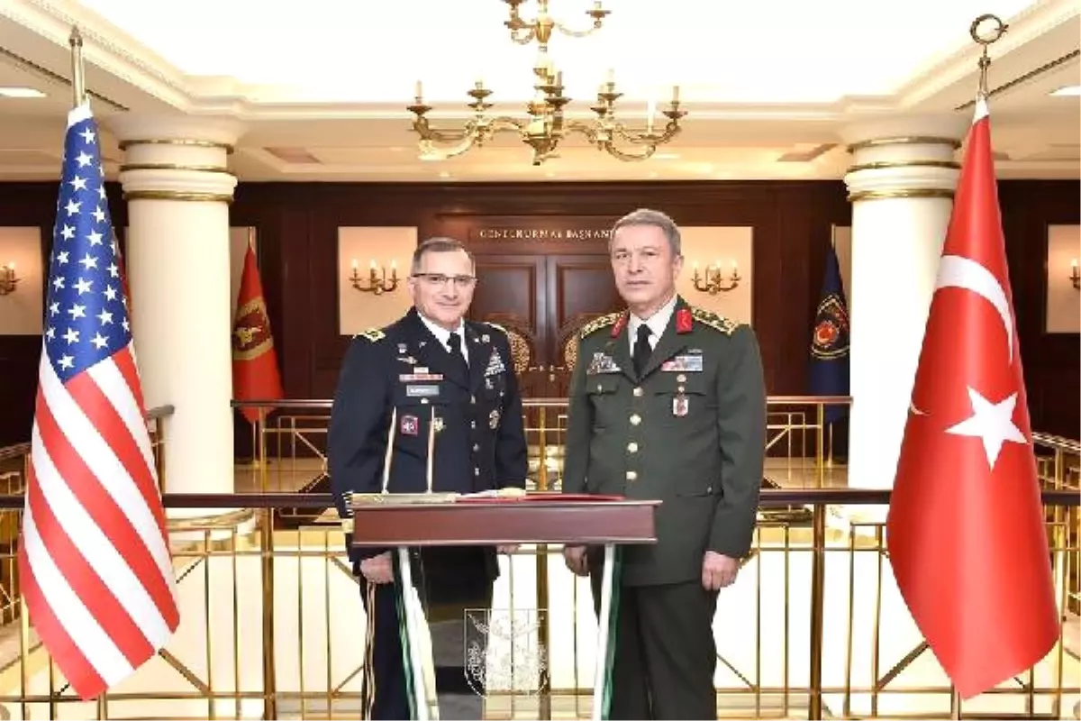 ABD Avrupa Kuvvetleri Komutanı Scaparrotti, Ankara\'da