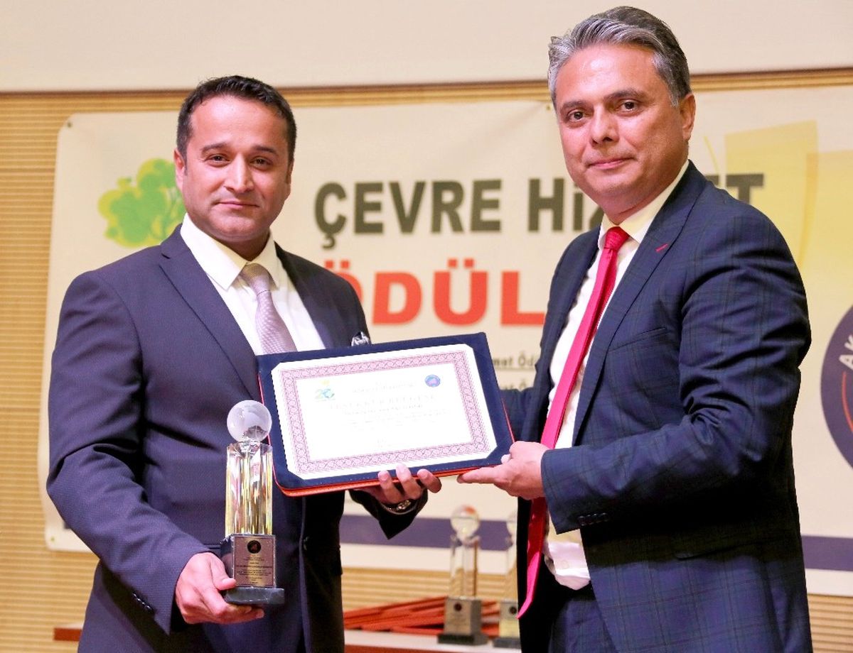Antalya Osb\'ye Üçüncü Çevre Ödülü