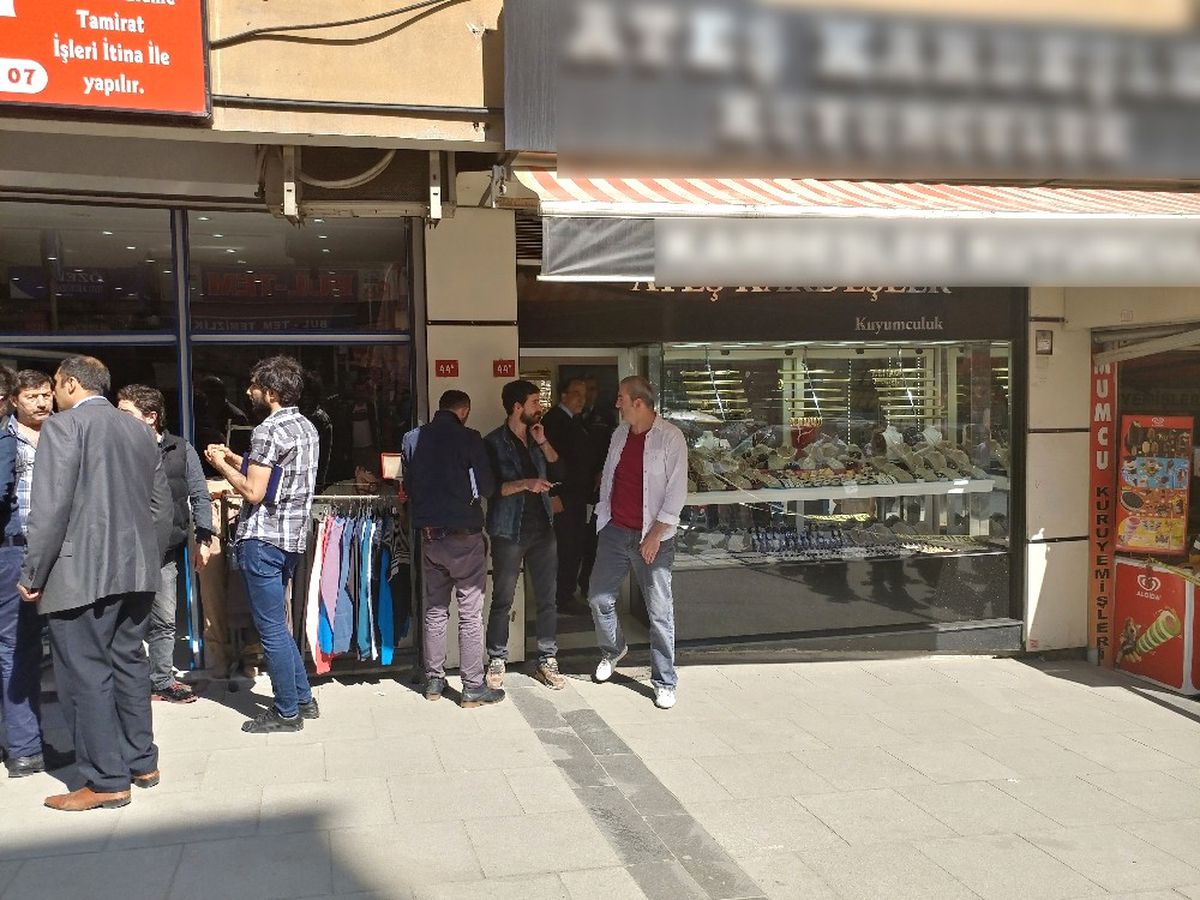Bağcılar\'da Kuyumcu Soygunu