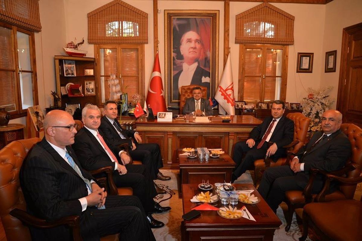 Bebka Yöneticilerinden Başkan Yağcı\'ya Ziyaret
