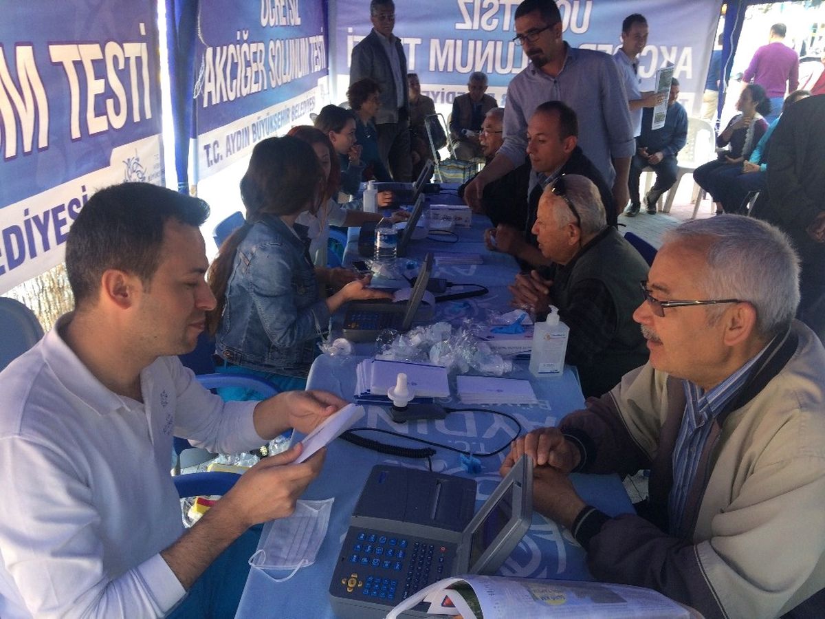 Büyükşehir Nazilli\'de Ücretsiz Solum Testi Yaptı