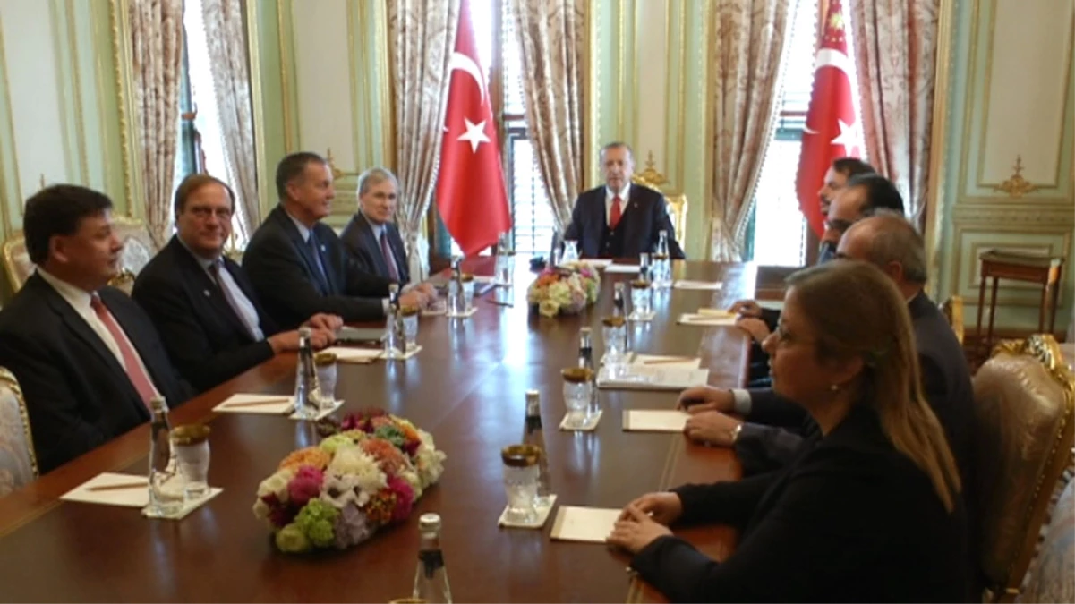 Erdoğan Atlantik Konseyi Yönetim Kurulu\'nu Kabul Etti