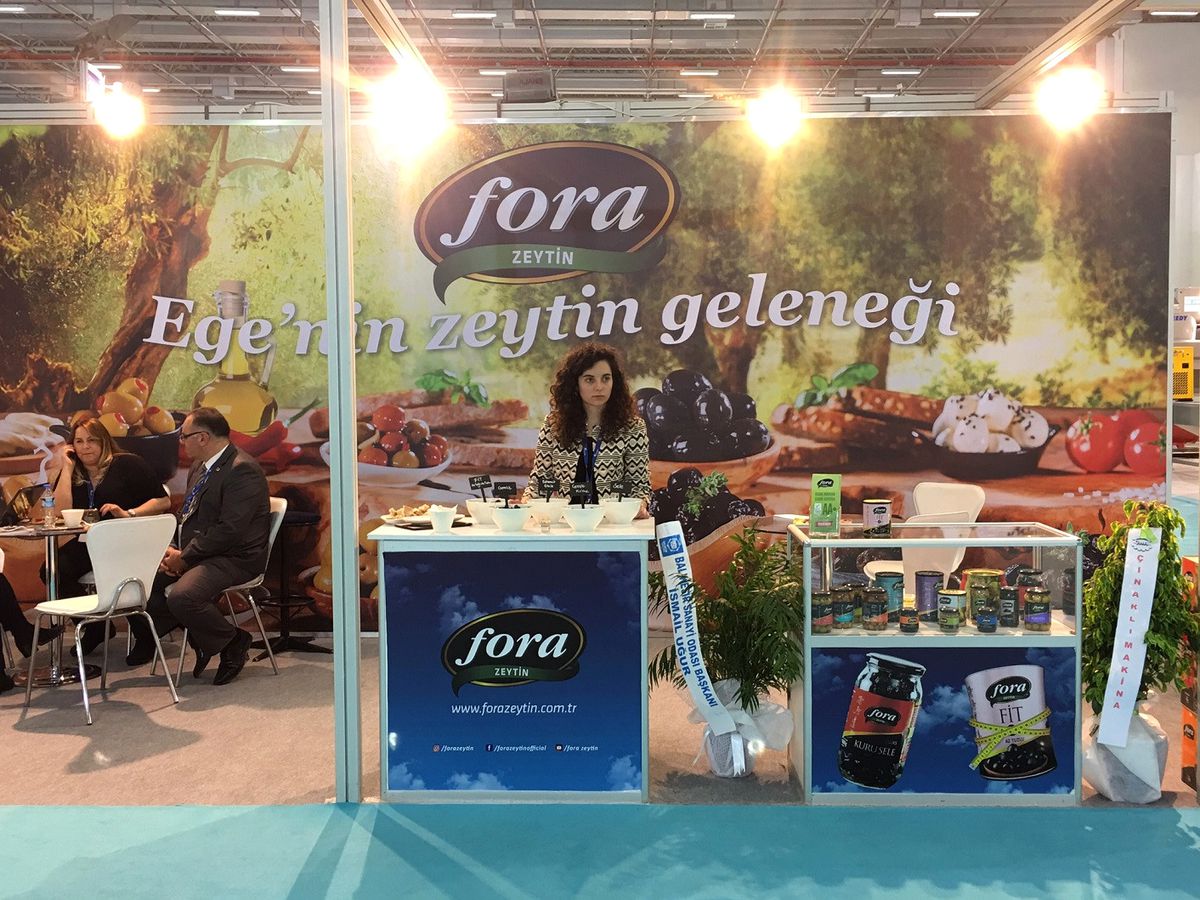 Fora Zeytin Olivtech \'GURME İzmir\' Fuarı\'nda Tam Not Aldı