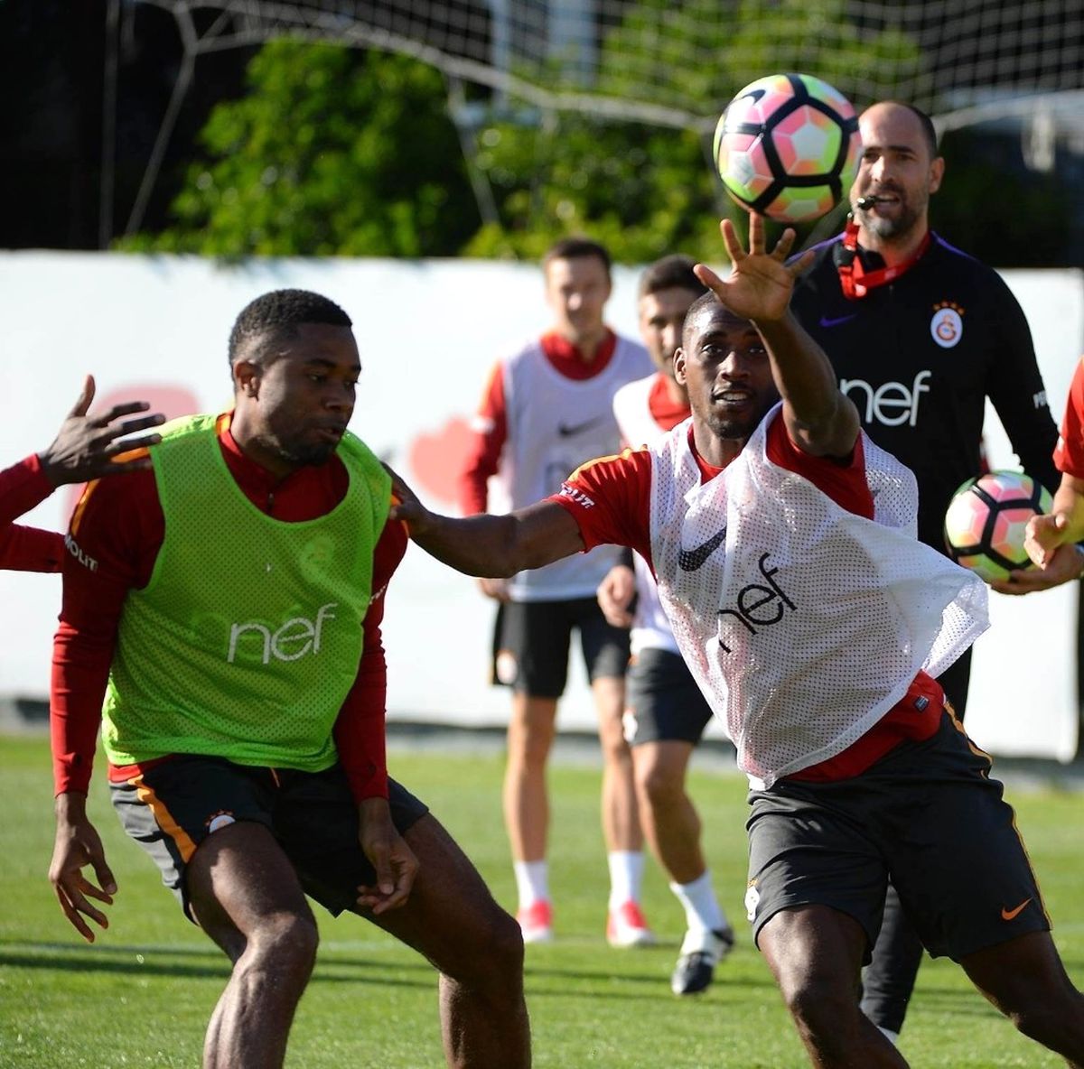 Galatasaray, Günü Çift Antrenmanla Tamamladı