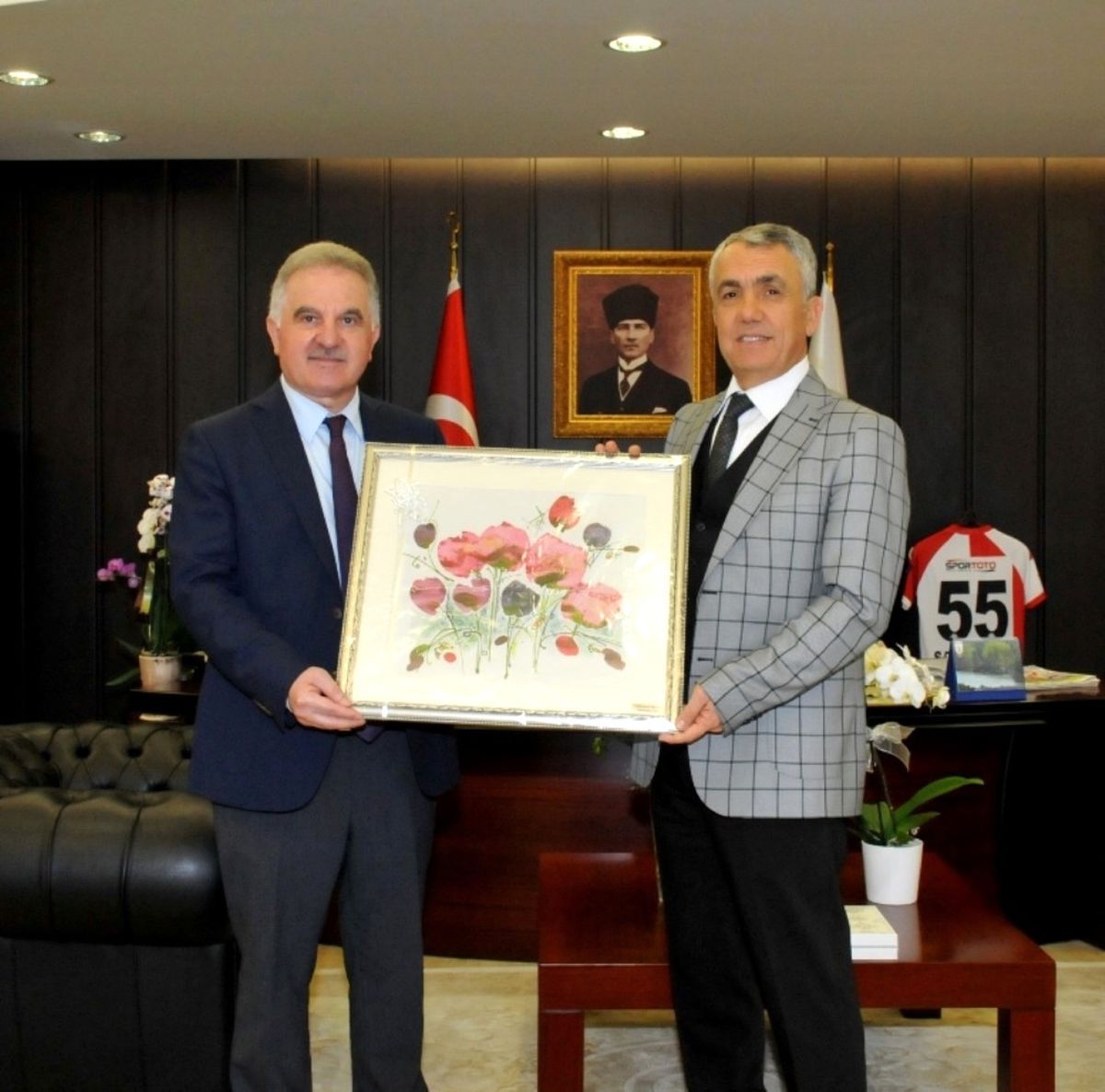 Rektör Elmas Samsun\'da Kalite Toplantısı\'na Katıldı
