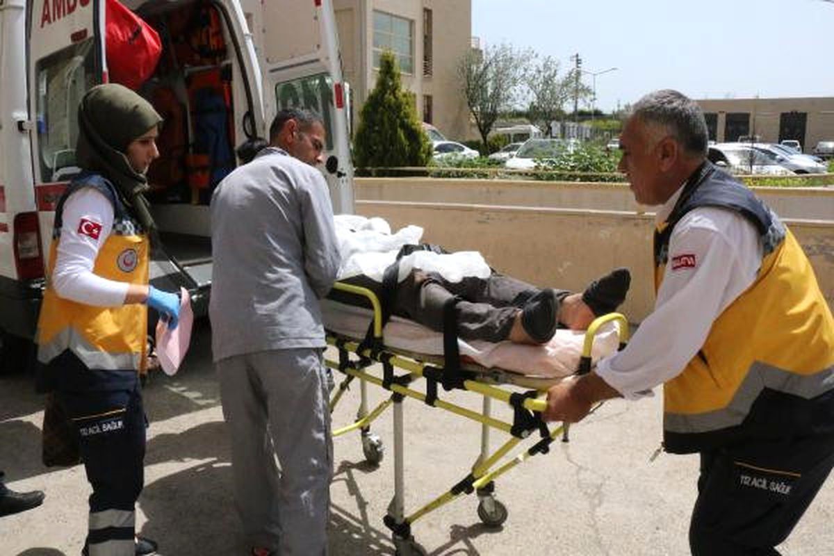 Siverek\'te Elektrik Akımına Kapılan 2 Kişi Yaralandı