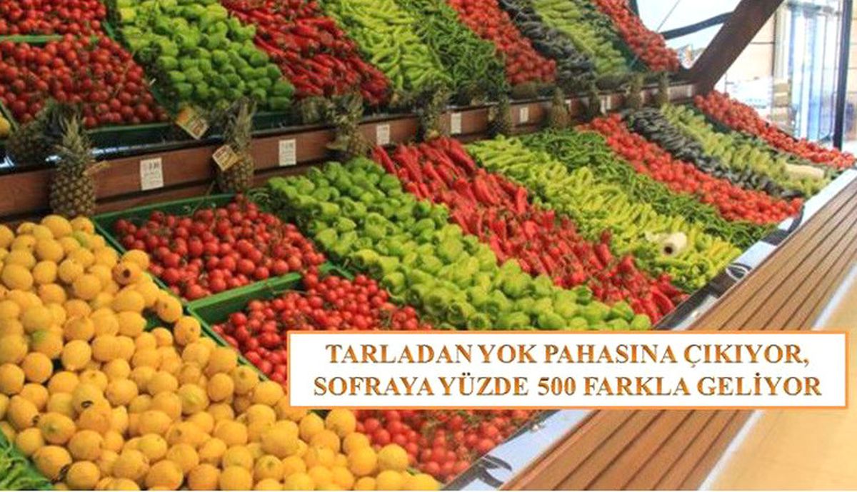 Tarladan Yok Pahasına Çıkıyor, Sofraya %500 Farkla Geliyor