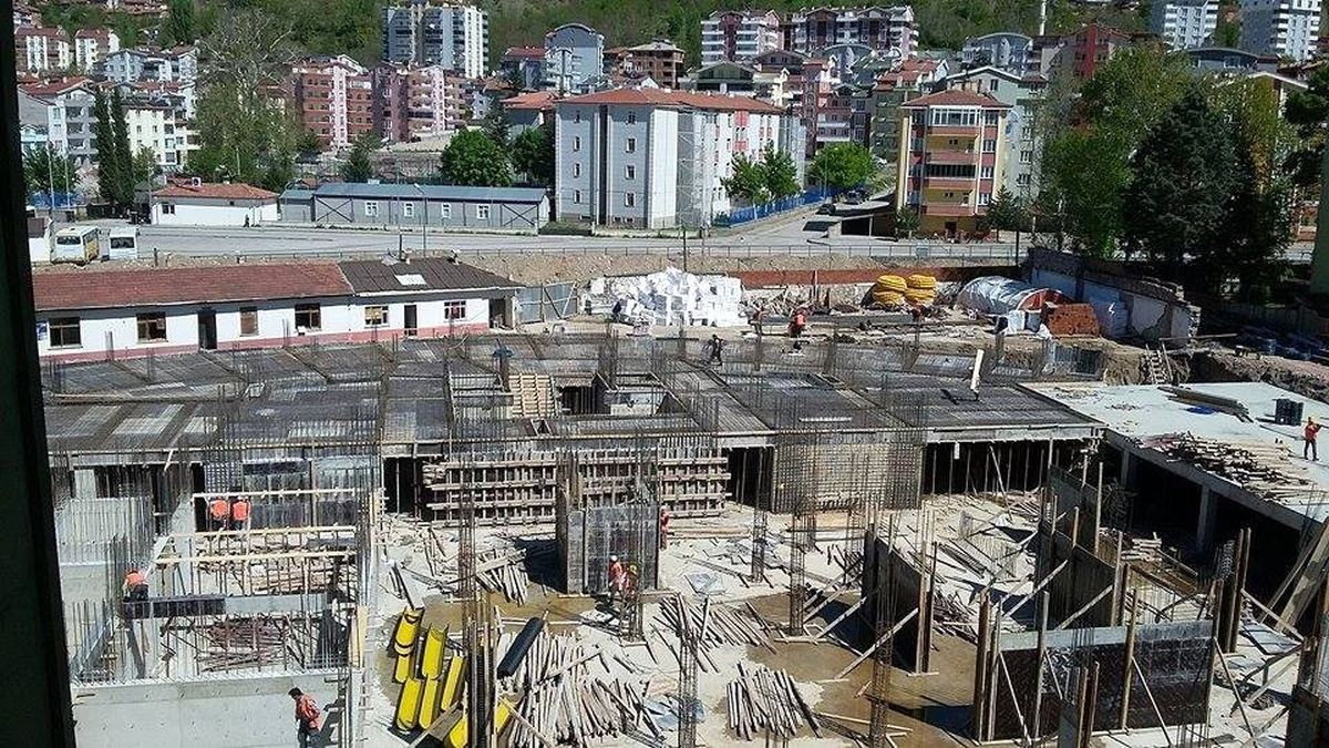 Tokat\'ta Modern Adliye Binası İnşaatı Hızla Yükseliyor
