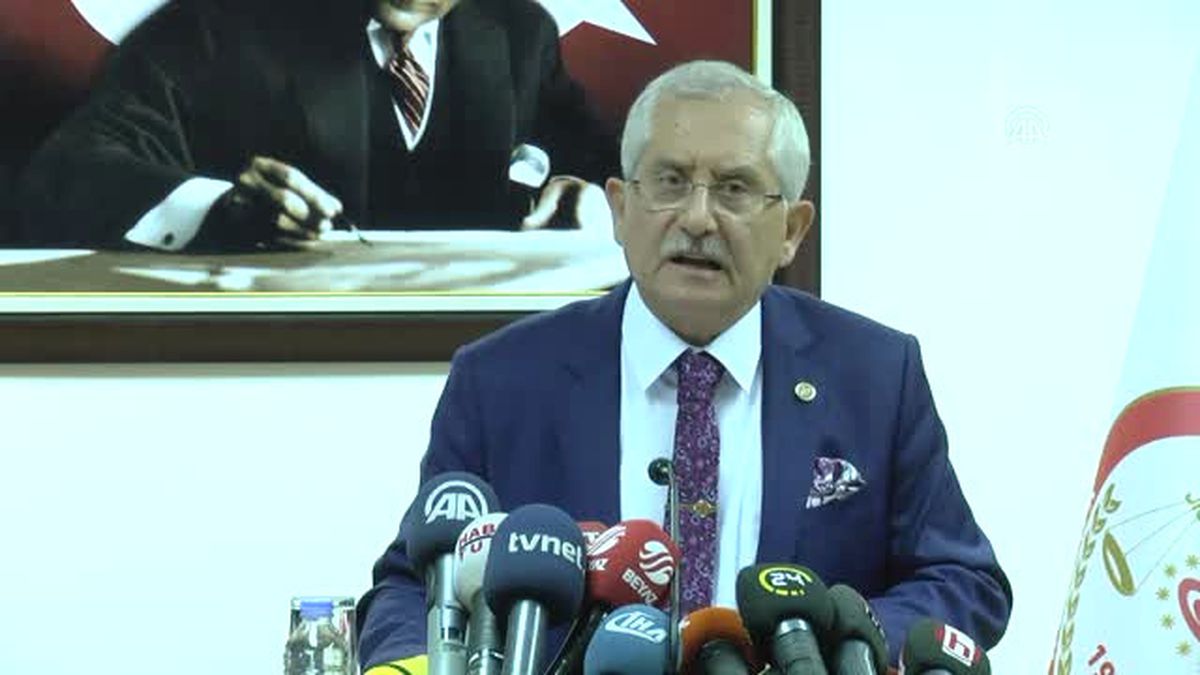Ysk Başkanı Sadi Güven, CHP\'nin 16 Nisan Halkoylamasının İptaline İlişkin Avrupa İnsan Hakları...